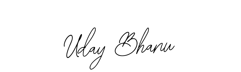 Make a beautiful signature design for name Uday Bhanu. Use this online signature maker to create a handwritten signature for free. Uday Bhanu signature style 12 images and pictures png