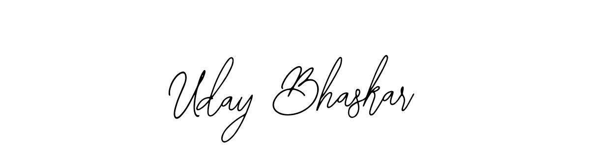 if you are searching for the best signature style for your name Uday Bhaskar. so please give up your signature search. here we have designed multiple signature styles  using Bearetta-2O07w. Uday Bhaskar signature style 12 images and pictures png