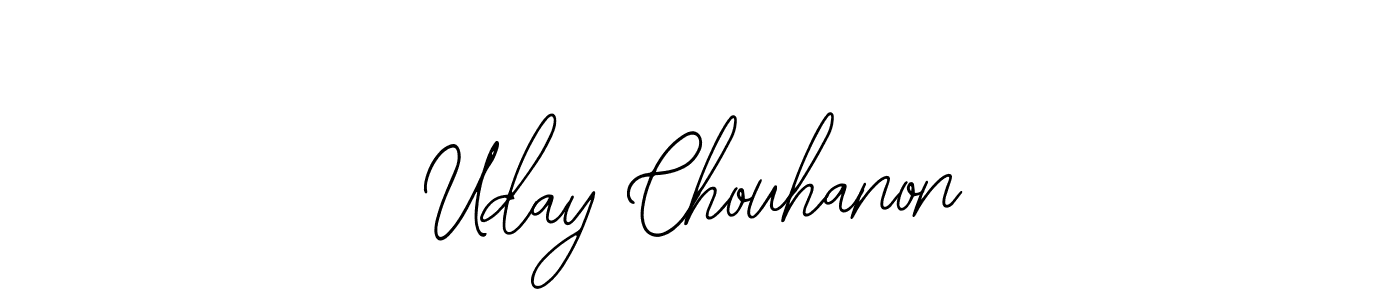 You can use this online signature creator to create a handwritten signature for the name Uday Chouhanon. This is the best online autograph maker. Uday Chouhanon signature style 12 images and pictures png