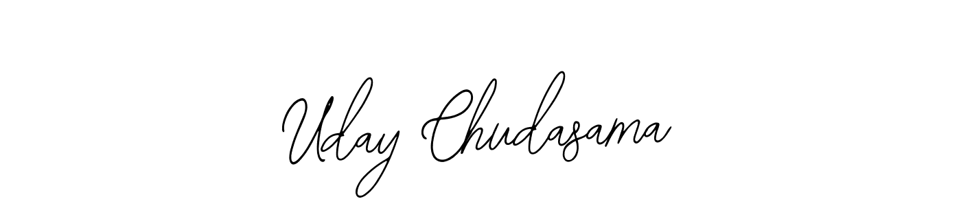 Design your own signature with our free online signature maker. With this signature software, you can create a handwritten (Bearetta-2O07w) signature for name Uday Chudasama. Uday Chudasama signature style 12 images and pictures png