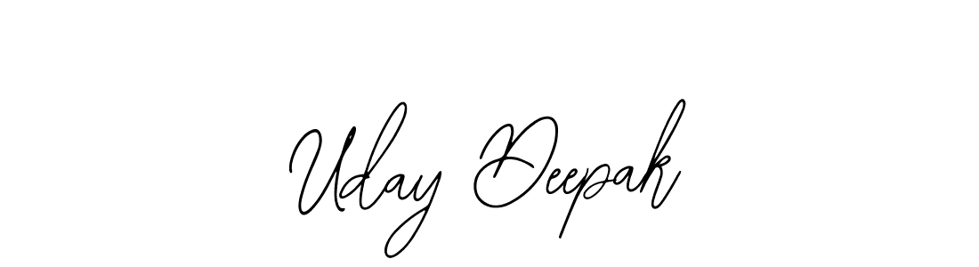 This is the best signature style for the Uday Deepak name. Also you like these signature font (Bearetta-2O07w). Mix name signature. Uday Deepak signature style 12 images and pictures png