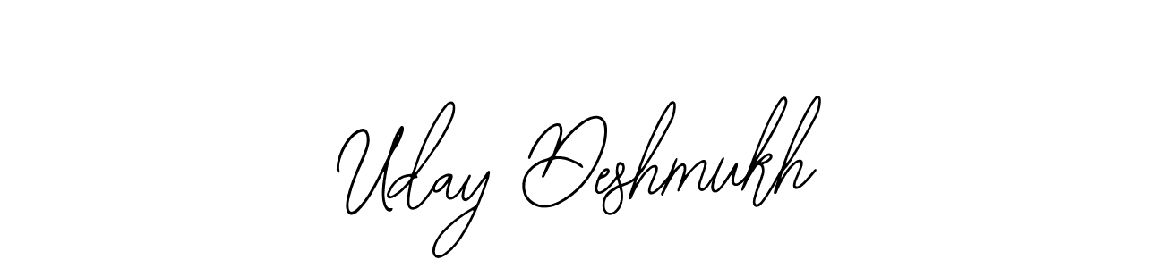 Make a beautiful signature design for name Uday Deshmukh. Use this online signature maker to create a handwritten signature for free. Uday Deshmukh signature style 12 images and pictures png