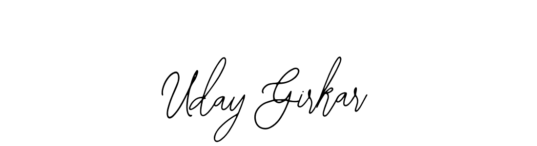 This is the best signature style for the Uday Girkar name. Also you like these signature font (Bearetta-2O07w). Mix name signature. Uday Girkar signature style 12 images and pictures png