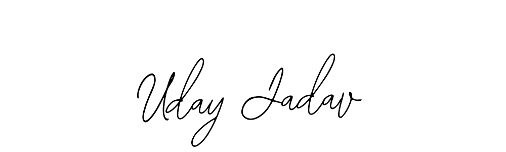 Design your own signature with our free online signature maker. With this signature software, you can create a handwritten (Bearetta-2O07w) signature for name Uday Jadav. Uday Jadav signature style 12 images and pictures png