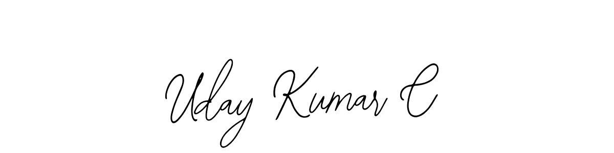 Also we have Uday Kumar C name is the best signature style. Create professional handwritten signature collection using Bearetta-2O07w autograph style. Uday Kumar C signature style 12 images and pictures png
