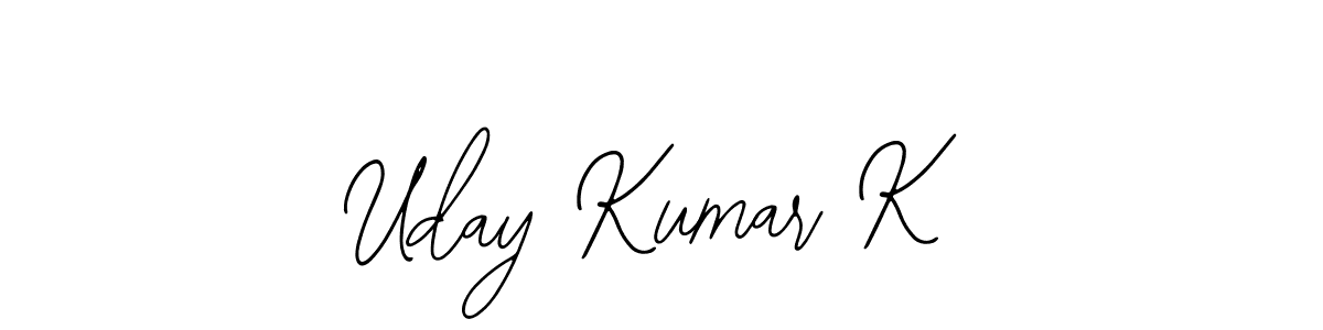 Here are the top 10 professional signature styles for the name Uday Kumar K. These are the best autograph styles you can use for your name. Uday Kumar K signature style 12 images and pictures png