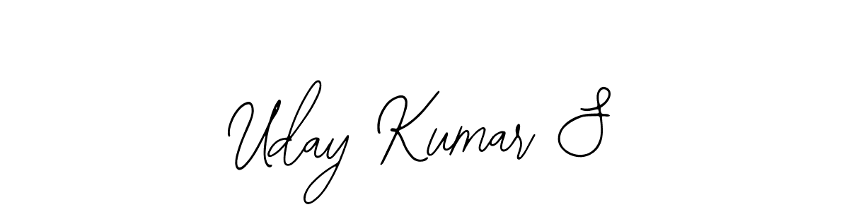It looks lik you need a new signature style for name Uday Kumar S. Design unique handwritten (Bearetta-2O07w) signature with our free signature maker in just a few clicks. Uday Kumar S signature style 12 images and pictures png