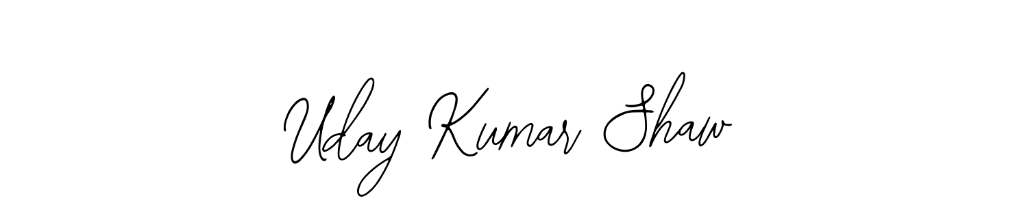 Similarly Bearetta-2O07w is the best handwritten signature design. Signature creator online .You can use it as an online autograph creator for name Uday Kumar Shaw. Uday Kumar Shaw signature style 12 images and pictures png