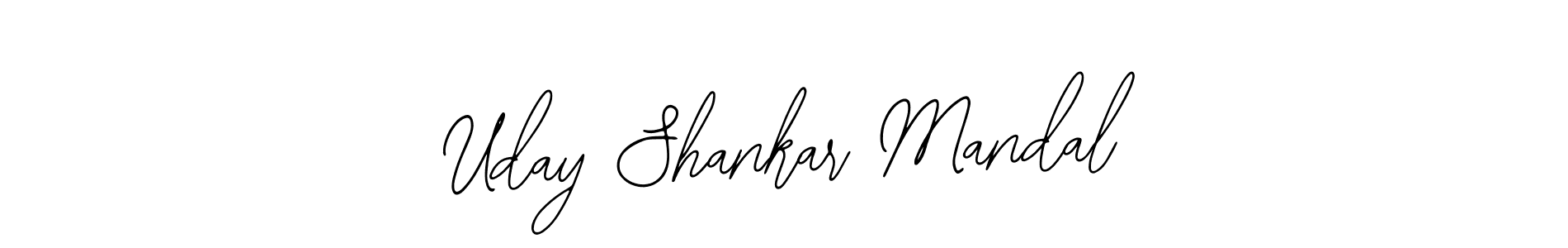 Make a beautiful signature design for name Uday Shankar Mandal. Use this online signature maker to create a handwritten signature for free. Uday Shankar Mandal signature style 12 images and pictures png