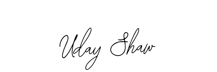 It looks lik you need a new signature style for name Uday Shaw. Design unique handwritten (Bearetta-2O07w) signature with our free signature maker in just a few clicks. Uday Shaw signature style 12 images and pictures png