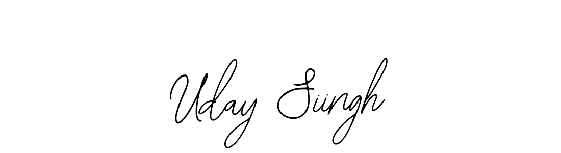 Create a beautiful signature design for name Uday Siingh. With this signature (Bearetta-2O07w) fonts, you can make a handwritten signature for free. Uday Siingh signature style 12 images and pictures png