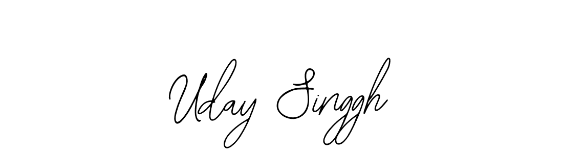 Bearetta-2O07w is a professional signature style that is perfect for those who want to add a touch of class to their signature. It is also a great choice for those who want to make their signature more unique. Get Uday Singgh name to fancy signature for free. Uday Singgh signature style 12 images and pictures png
