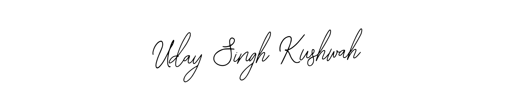 Make a beautiful signature design for name Uday Singh Kushwah. With this signature (Bearetta-2O07w) style, you can create a handwritten signature for free. Uday Singh Kushwah signature style 12 images and pictures png