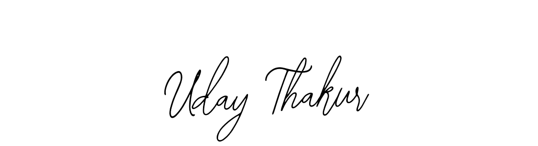 Create a beautiful signature design for name Uday Thakur. With this signature (Bearetta-2O07w) fonts, you can make a handwritten signature for free. Uday Thakur signature style 12 images and pictures png