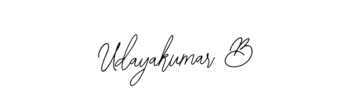 How to Draw Udayakumar B signature style? Bearetta-2O07w is a latest design signature styles for name Udayakumar B. Udayakumar B signature style 12 images and pictures png