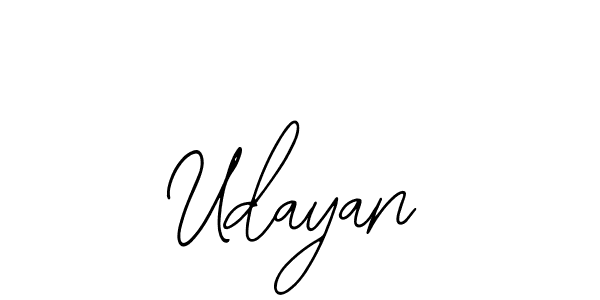 Udayan stylish signature style. Best Handwritten Sign (Bearetta-2O07w) for my name. Handwritten Signature Collection Ideas for my name Udayan. Udayan signature style 12 images and pictures png