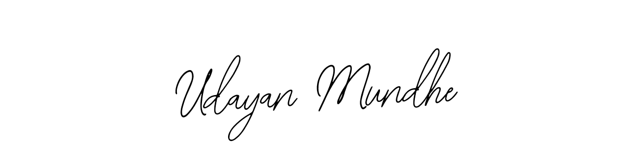 Make a beautiful signature design for name Udayan Mundhe. Use this online signature maker to create a handwritten signature for free. Udayan Mundhe signature style 12 images and pictures png