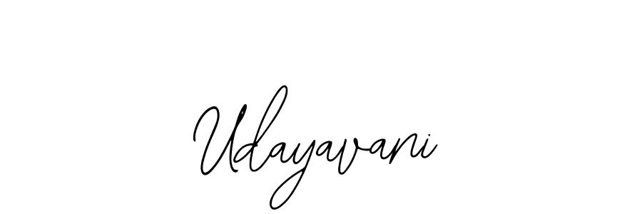 How to make Udayavani name signature. Use Bearetta-2O07w style for creating short signs online. This is the latest handwritten sign. Udayavani signature style 12 images and pictures png