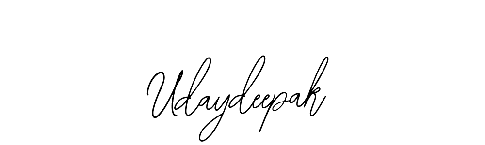 Design your own signature with our free online signature maker. With this signature software, you can create a handwritten (Bearetta-2O07w) signature for name Udaydeepak. Udaydeepak signature style 12 images and pictures png