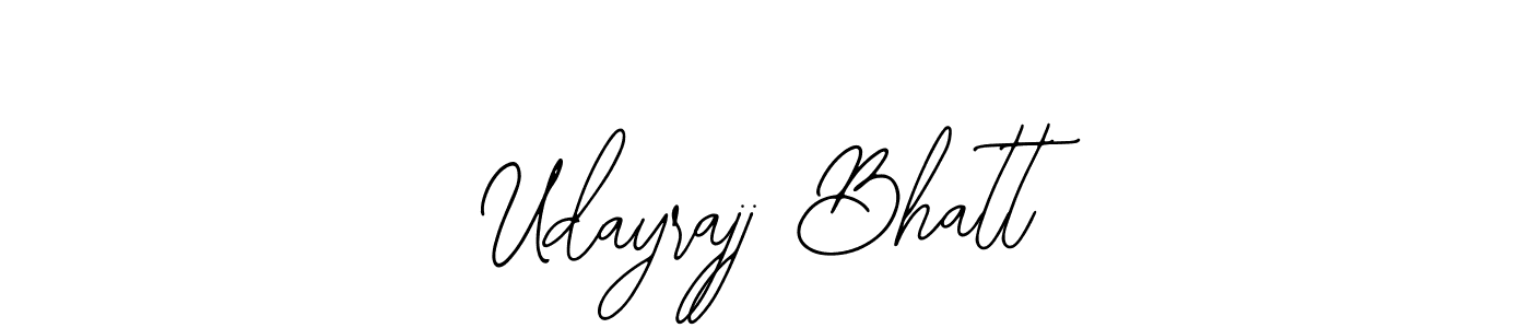 Similarly Bearetta-2O07w is the best handwritten signature design. Signature creator online .You can use it as an online autograph creator for name Udayrajj Bhatt. Udayrajj Bhatt signature style 12 images and pictures png