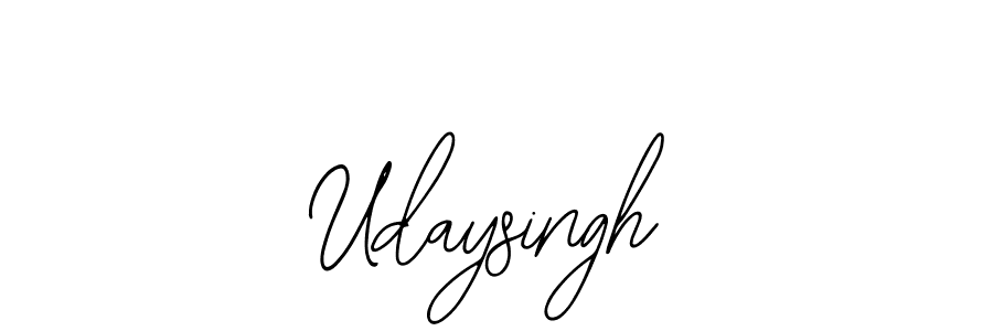Udaysingh stylish signature style. Best Handwritten Sign (Bearetta-2O07w) for my name. Handwritten Signature Collection Ideas for my name Udaysingh. Udaysingh signature style 12 images and pictures png