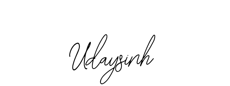 The best way (Bearetta-2O07w) to make a short signature is to pick only two or three words in your name. The name Udaysinh include a total of six letters. For converting this name. Udaysinh signature style 12 images and pictures png