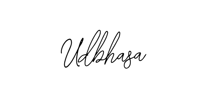 The best way (Bearetta-2O07w) to make a short signature is to pick only two or three words in your name. The name Udbhasa include a total of six letters. For converting this name. Udbhasa signature style 12 images and pictures png