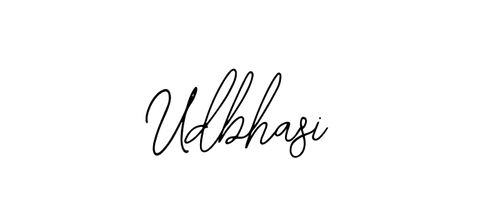 How to Draw Udbhasi signature style? Bearetta-2O07w is a latest design signature styles for name Udbhasi. Udbhasi signature style 12 images and pictures png