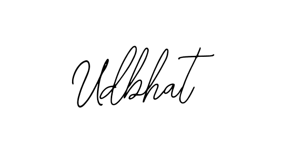 Make a beautiful signature design for name Udbhat. Use this online signature maker to create a handwritten signature for free. Udbhat signature style 12 images and pictures png