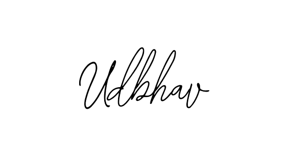 Make a beautiful signature design for name Udbhav. With this signature (Bearetta-2O07w) style, you can create a handwritten signature for free. Udbhav signature style 12 images and pictures png