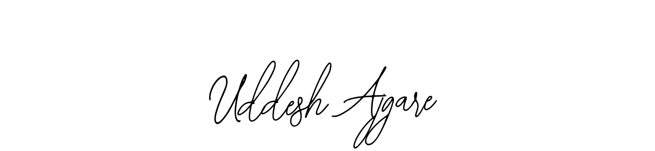 It looks lik you need a new signature style for name Uddesh Ajgare. Design unique handwritten (Bearetta-2O07w) signature with our free signature maker in just a few clicks. Uddesh Ajgare signature style 12 images and pictures png