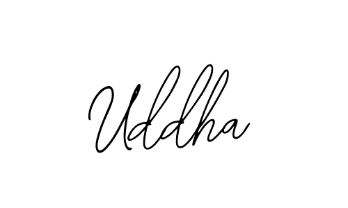 Make a beautiful signature design for name Uddha. With this signature (Bearetta-2O07w) style, you can create a handwritten signature for free. Uddha signature style 12 images and pictures png