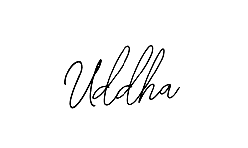 Create a beautiful signature design for name Uddha. With this signature (Bearetta-2O07w) fonts, you can make a handwritten signature for free. Uddha signature style 12 images and pictures png