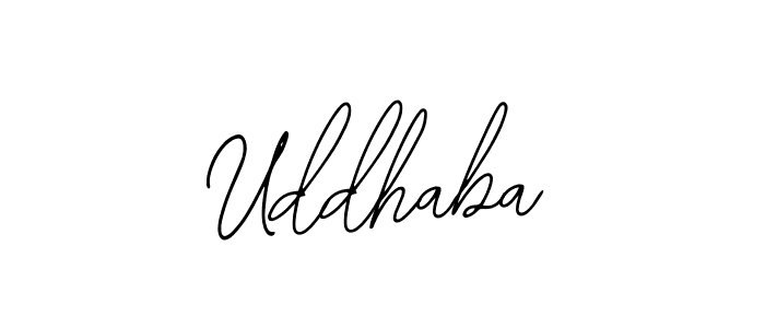 Uddhaba stylish signature style. Best Handwritten Sign (Bearetta-2O07w) for my name. Handwritten Signature Collection Ideas for my name Uddhaba. Uddhaba signature style 12 images and pictures png