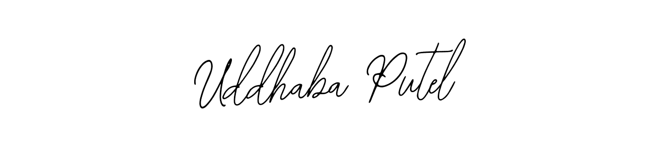 Also we have Uddhaba Putel name is the best signature style. Create professional handwritten signature collection using Bearetta-2O07w autograph style. Uddhaba Putel signature style 12 images and pictures png