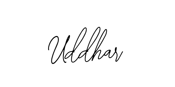 Also You can easily find your signature by using the search form. We will create Uddhar name handwritten signature images for you free of cost using Bearetta-2O07w sign style. Uddhar signature style 12 images and pictures png