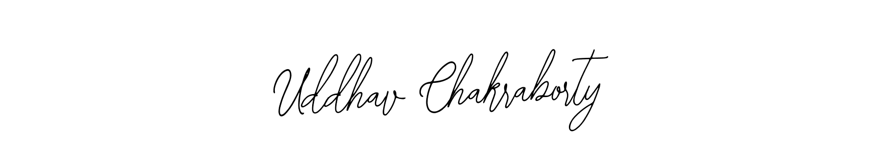 How to Draw Uddhav Chakraborty signature style? Bearetta-2O07w is a latest design signature styles for name Uddhav Chakraborty. Uddhav Chakraborty signature style 12 images and pictures png