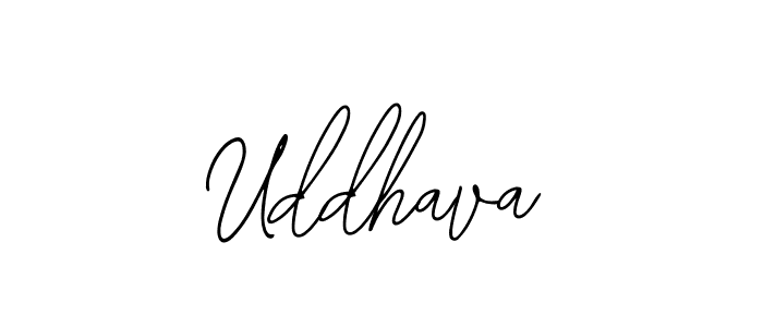 Design your own signature with our free online signature maker. With this signature software, you can create a handwritten (Bearetta-2O07w) signature for name Uddhava. Uddhava signature style 12 images and pictures png