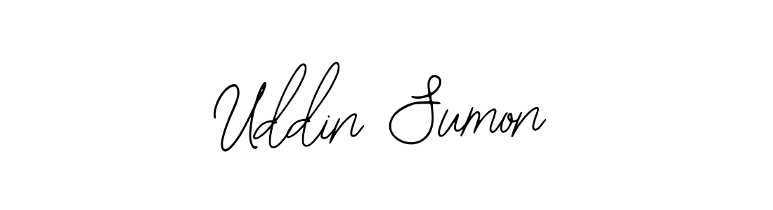How to make Uddin Sumon signature? Bearetta-2O07w is a professional autograph style. Create handwritten signature for Uddin Sumon name. Uddin Sumon signature style 12 images and pictures png