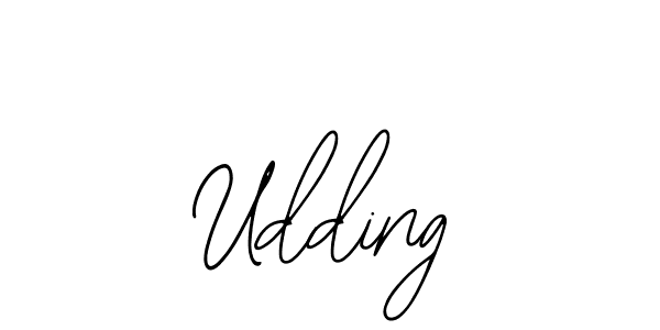 Best and Professional Signature Style for Udding. Bearetta-2O07w Best Signature Style Collection. Udding signature style 12 images and pictures png