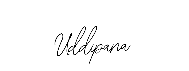 Make a beautiful signature design for name Uddipana. With this signature (Bearetta-2O07w) style, you can create a handwritten signature for free. Uddipana signature style 12 images and pictures png