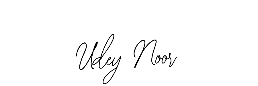 How to make Udey Noor signature? Bearetta-2O07w is a professional autograph style. Create handwritten signature for Udey Noor name. Udey Noor signature style 12 images and pictures png