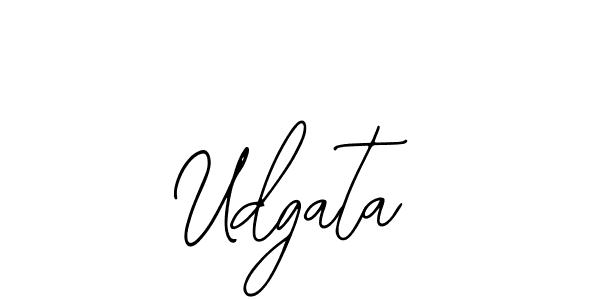 You should practise on your own different ways (Bearetta-2O07w) to write your name (Udgata) in signature. don't let someone else do it for you. Udgata signature style 12 images and pictures png