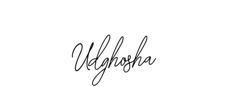 Best and Professional Signature Style for Udghosha. Bearetta-2O07w Best Signature Style Collection. Udghosha signature style 12 images and pictures png