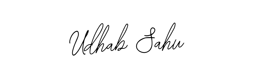 This is the best signature style for the Udhab Sahu name. Also you like these signature font (Bearetta-2O07w). Mix name signature. Udhab Sahu signature style 12 images and pictures png