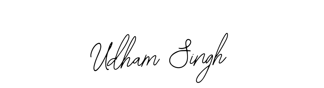 Also we have Udham Singh name is the best signature style. Create professional handwritten signature collection using Bearetta-2O07w autograph style. Udham Singh signature style 12 images and pictures png