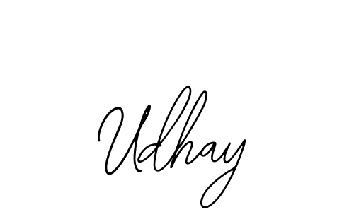 How to make Udhay signature? Bearetta-2O07w is a professional autograph style. Create handwritten signature for Udhay name. Udhay signature style 12 images and pictures png