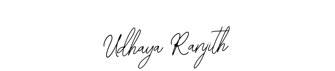 Also You can easily find your signature by using the search form. We will create Udhaya Ranjith name handwritten signature images for you free of cost using Bearetta-2O07w sign style. Udhaya Ranjith signature style 12 images and pictures png