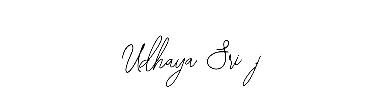 Make a beautiful signature design for name Udhaya Sri .j. Use this online signature maker to create a handwritten signature for free. Udhaya Sri .j signature style 12 images and pictures png