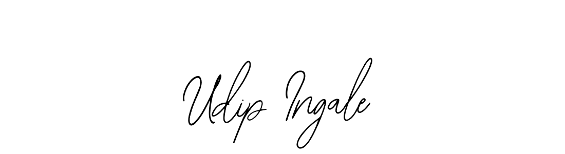 Make a short Udip Ingale signature style. Manage your documents anywhere anytime using Bearetta-2O07w. Create and add eSignatures, submit forms, share and send files easily. Udip Ingale signature style 12 images and pictures png
